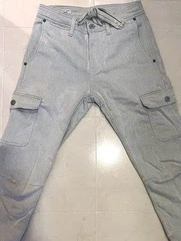 페파 진 카고 팬츠 그레이 맨투맨