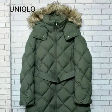[UNIQLO] 유니클로 파우더 소프트 다운 코트 다이아몬드 퀼트