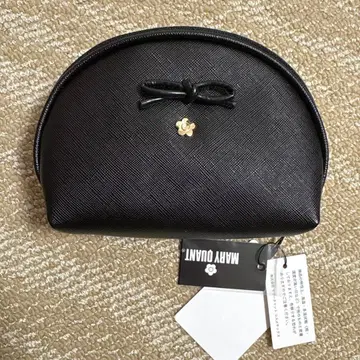 MARY QUANT 블랙 파우치 미사용 새상품 택 포함