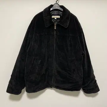90s PERRY ELLIS 코듀로이 재킷 블랙