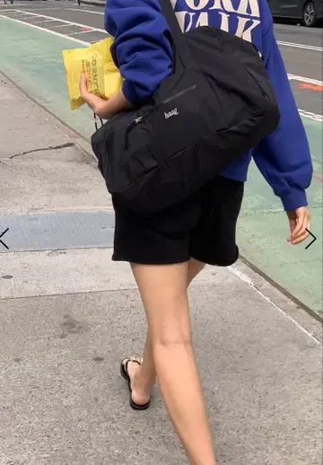 [ 새상품 ] 한국 브랜드 haag(헤이그) 더플백 BLACK 블랙