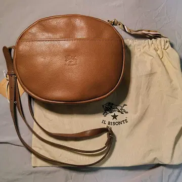 새상품 [ 일비종떼 ] 숄더백, 크로스 바디백, 브라운, 브라운