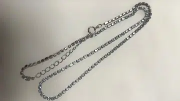 스카이블루 크리스탈 목걸이