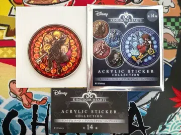 킹덤하츠 아크릴 스티커 록서스