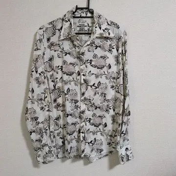 PAZZO 꽃무늬 긴팔 셔츠