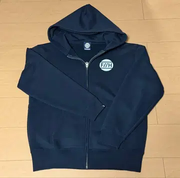 FREELY//H 풀 집업 후드티 하치오지 공무점 히로미