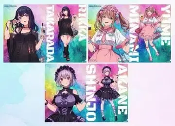 그리드맨 유니버스 하라주쿠 컬처 클리어 파일 전 3종 세트