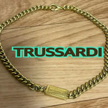 TRUSSARDI 골드 체인 목걸이