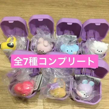 BT21 푹신푹신 링 전 7종 BTS 가챠가챠