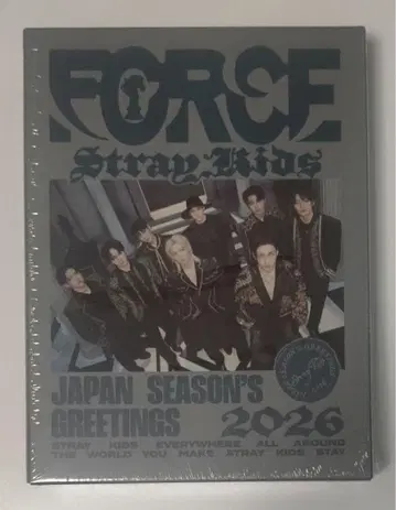 Straykids 스키즈 JAPAN FORCE 시즌 그리팅 2026