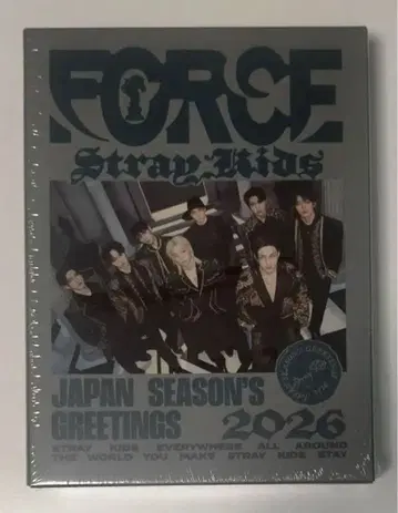 Straykids 스키즈 JAPAN FORCE 시즌 그리팅 2026