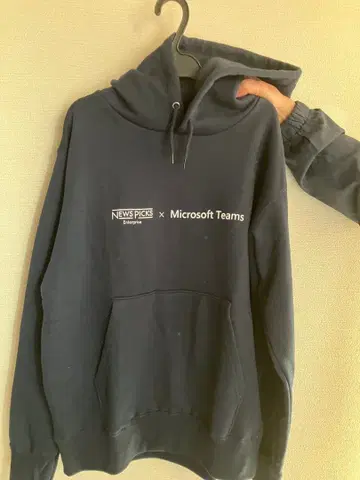 NEWS PICKS x Microsoft Teams 후드티