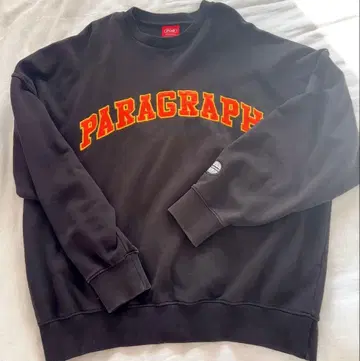 Paragraph P08 블랙 맨투맨