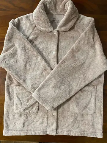 무인양품 입는 파자마 상의 핑크 L