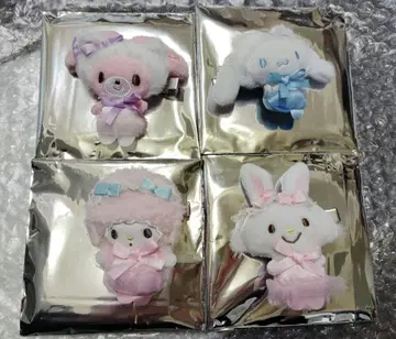 산리오 화이트 고양이 발레리나 헤어 클립