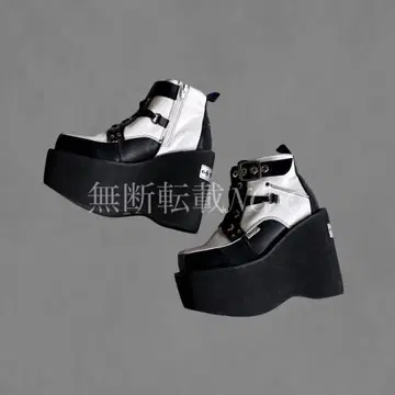 YOSUKE 통굽 부츠 22.5cm