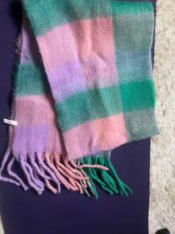 체크 머플러 스타일난다