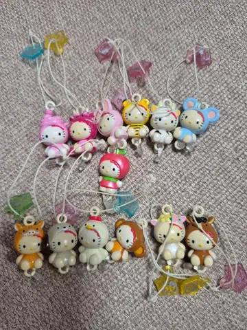 헬로키티 십이지 컴플리트 헤이세이 레트로 2000년