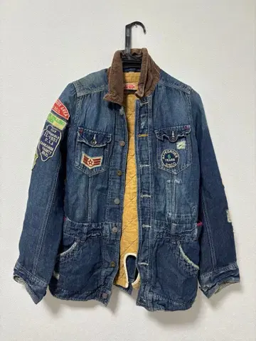 CUBE SUGAR 데님 자켓 데님 점퍼 여성용 M