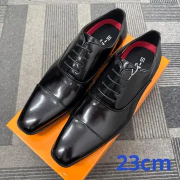 [ 새상품 ] 경량 1200BL/23cm 비즈니스 슈즈 스트레이트 팁