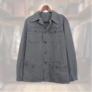 X'mas 세일 NEWMAN 데님지 긴팔 셔츠 프랑스제 4 포켓