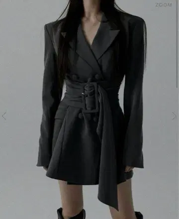 meltthelady thick belt jacket onepiece