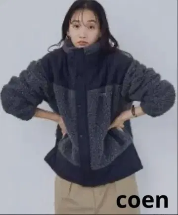 coen PARKNIK 스탠드 보아 키히카에 블루종