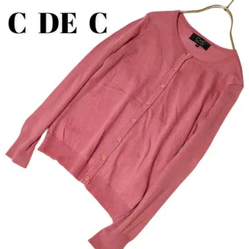 [ 컨디션 최상 ] C DE C 가디건 핑크 사이즈 34 (주) 월드