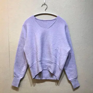 그린 라벨 릴랙싱 D 울 돌먼 V넥