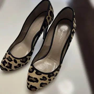 핑키&다이앤 레오파드 무늬, 퍼 포함 하이힐