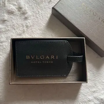 불가리 호텔 도쿄 네임택