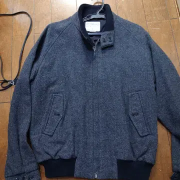 [컨디션 최상] WORKERS 해링턴 자켓 그레이 헤링본 사이즈 40