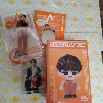 SnowMan 스노우 칠 소프트 비닐 무카이 코지 4점 스노우맨