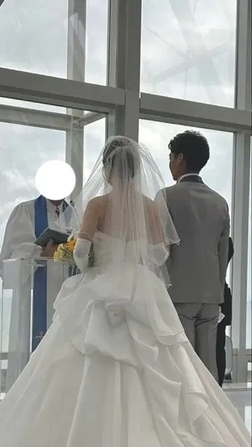 타카미브라이덜 웨딩 베일 (숏 기장)