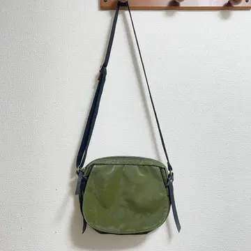JACK GOMME 잭고무 그린 숄더백
