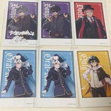 도즈루사 할로윈 트레이딩 카드 6장