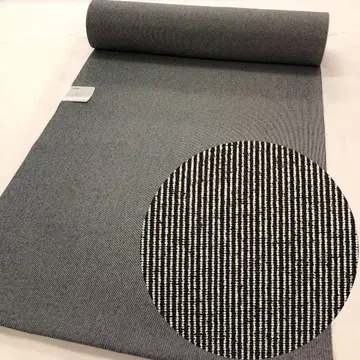 새상품 토레이 실룩 코몬 옷감 에도 코몬 만근 검정 그레이 2519