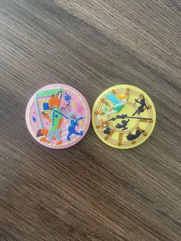 디즈니 자수 캔뱃지