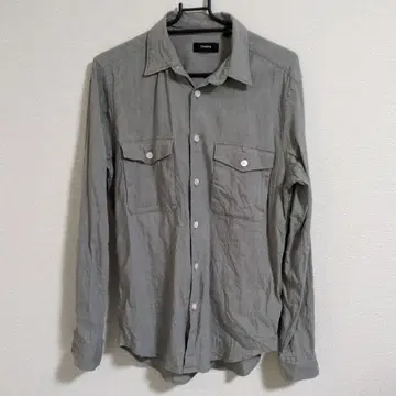 Theory 그레이 긴팔 셔츠