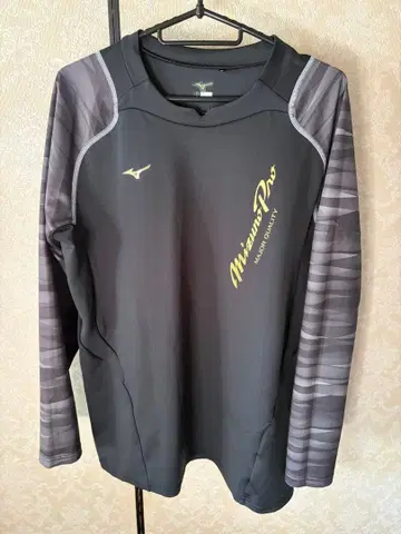 미즈노 프로 긴팔 T셔츠 롱T O 사이즈
