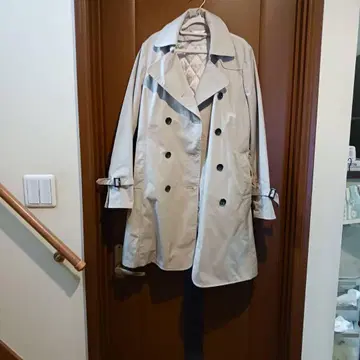 PERSON'S 베이지 트렌치코트