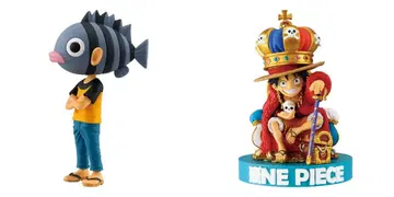 ONE PIECE BASE SHOP 한정판 월드 컬렉션 2종 세트 피규어