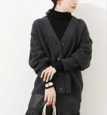 [ 새상품급 ] [ JOURNAL STANDARD ] 워셔블 울 가디건