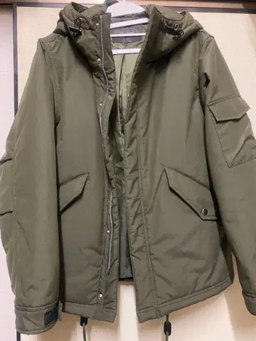 새상품급 NANO UNIVERSE 후드 부착 마운틴 후드티