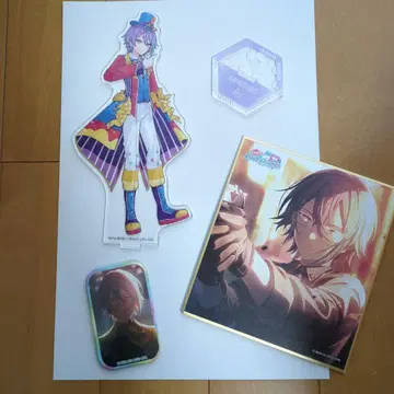 카미시로 루이 아크릴 스탠드:미니 색지:캔 배지 세트