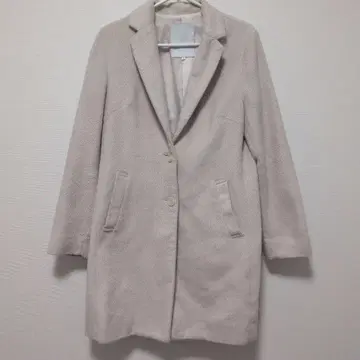 머큐리 듀오 체스터 코트 아이보리 프리 사이즈