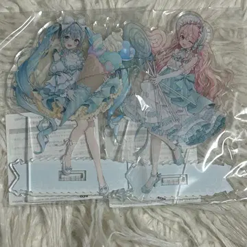 하츠네 미쿠 라쿠텐 컬렉션 사쿠라 책갈피 아크릴 스탠드