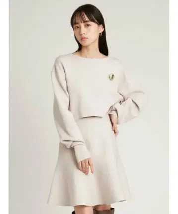 snidel 베이지 셋업