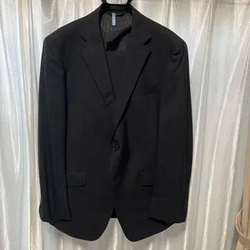블랙 비즈니스 정장 자켓
