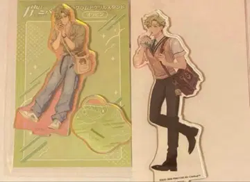 NU: 카니발 홀로그램 아크릴 스탠드 애니메이트 카페 올리빈